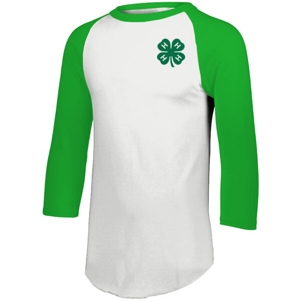 Adult 4-H Raglan Baseball Tee Thumbnail